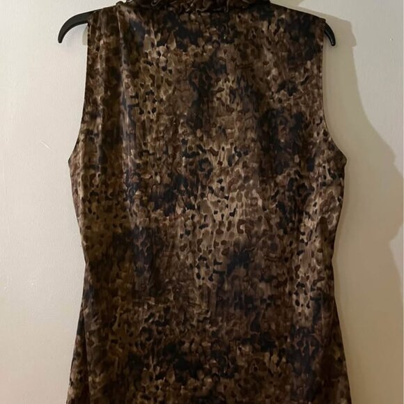 Elie Tahari Sleeveless Silk Blouse, Large - Picture 10 of 13